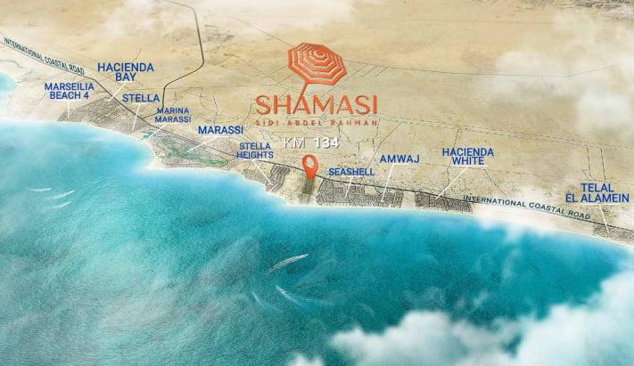 Shamasi Village's Location