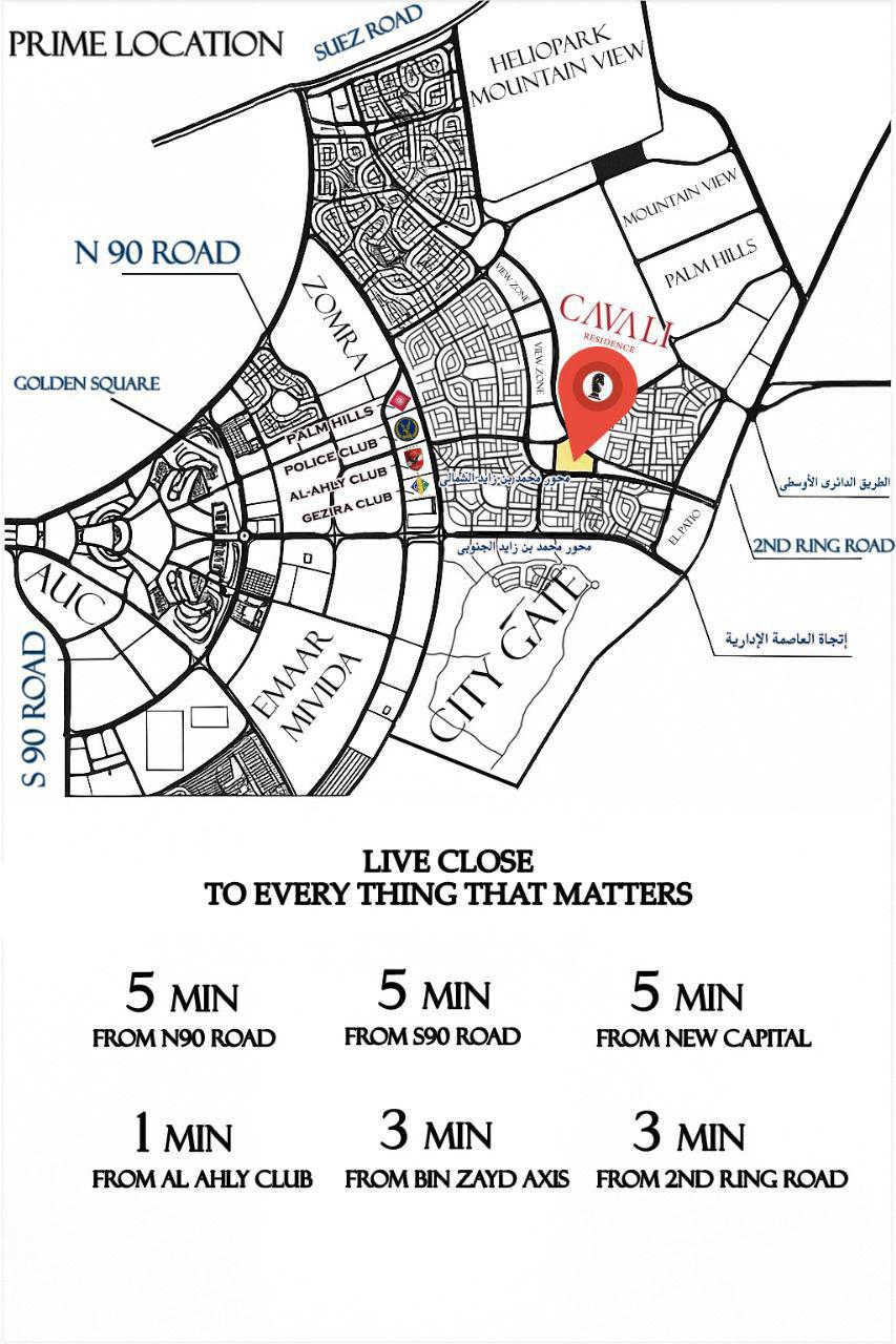 Cavali Residence Location