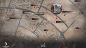 Khan El Wazir Location