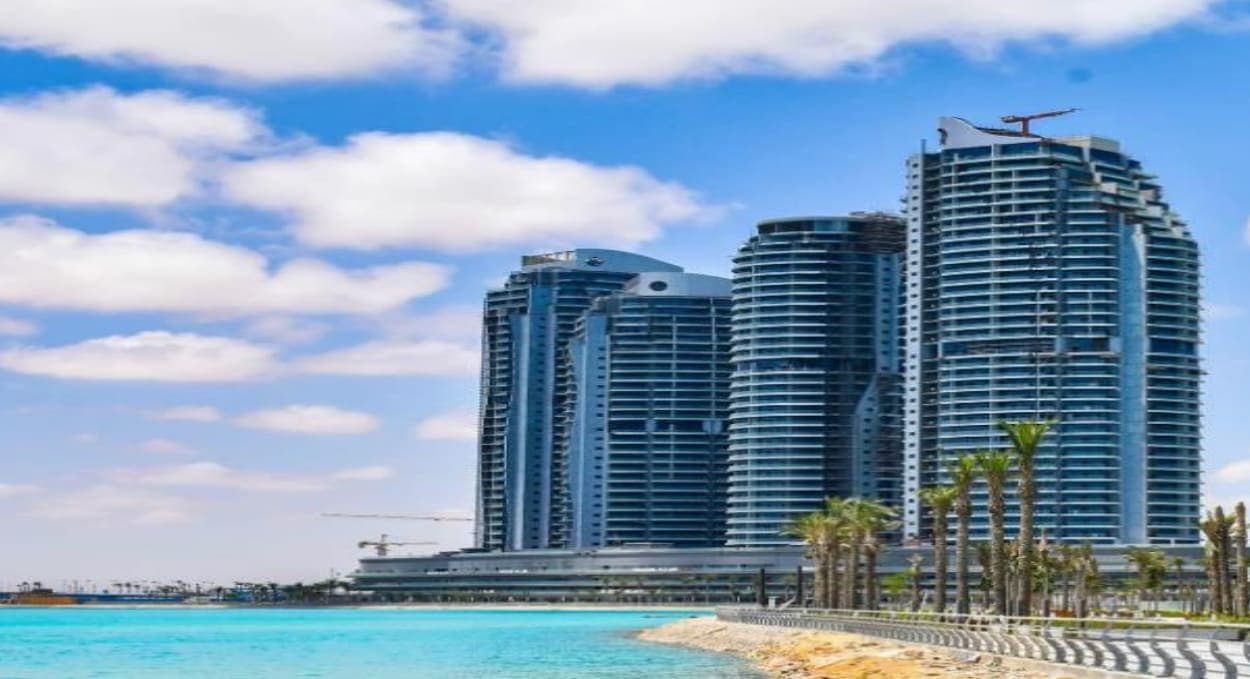 اسعار شقق بيتش فرونت العلمين 2 ابراج بيتش فرونت مدينة العلمين