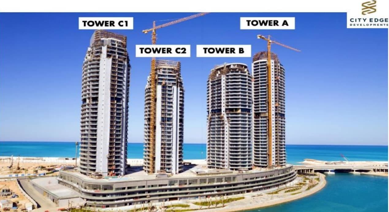 اسعار شقق بيتش فرونت العلمين