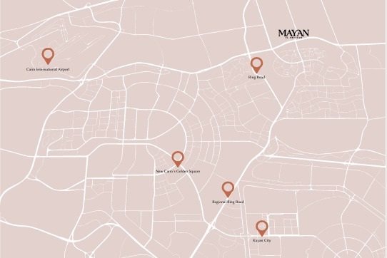 موقع كمبوند مايان الشروق