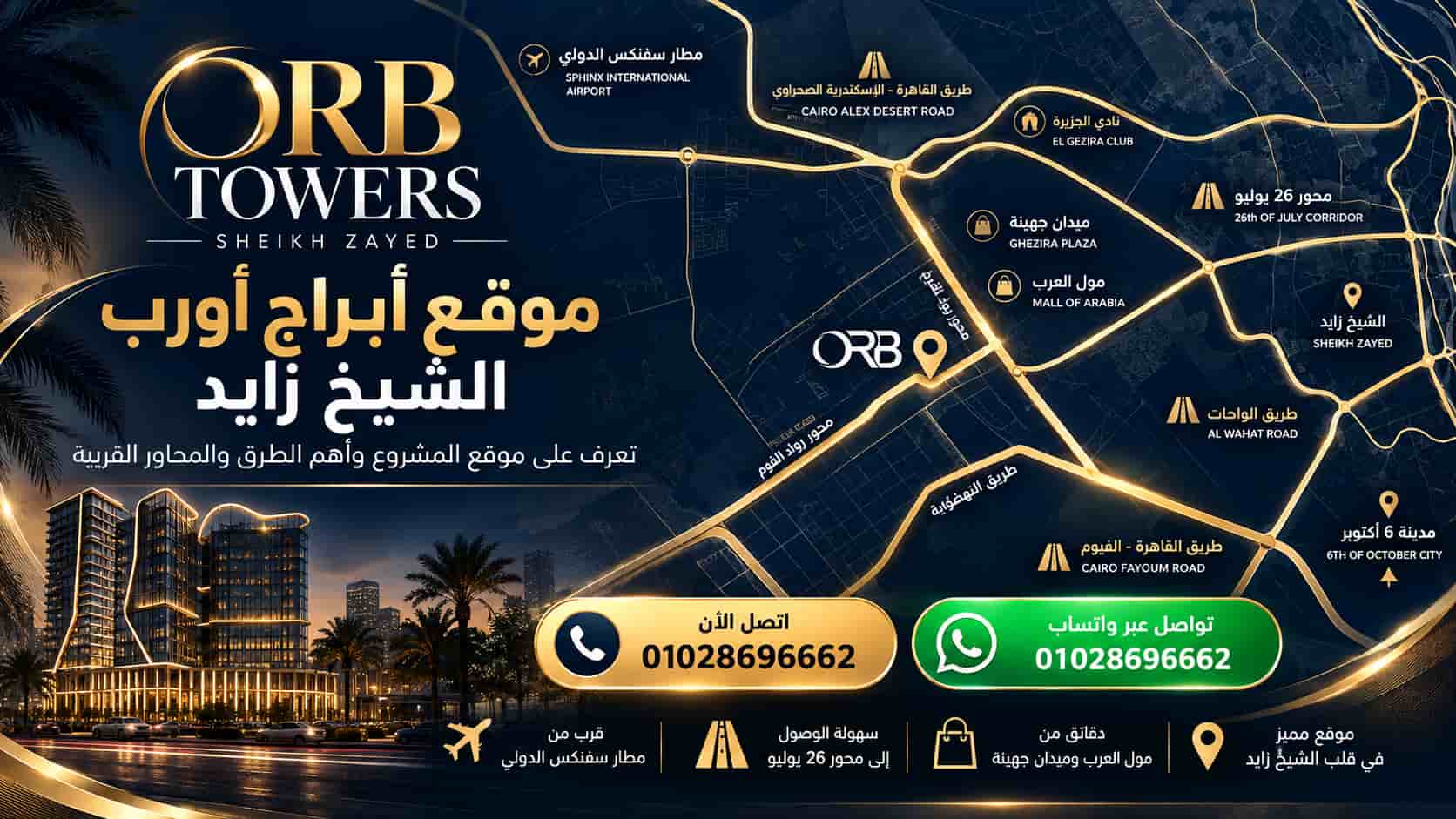 أسعار الوحدات السكنية في ORB Towers